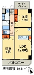 サンパティークの物件間取画像